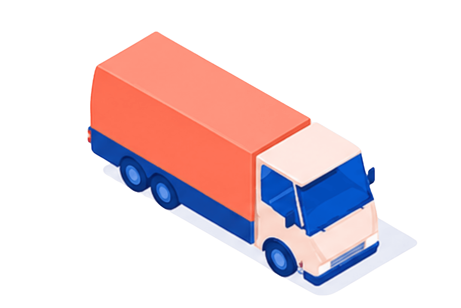 Large cargo truck