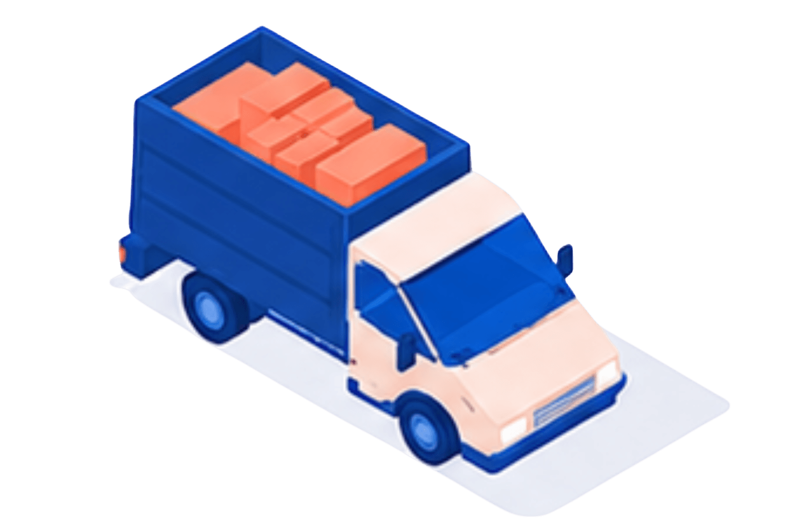 Small cargo truck
